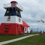 Kiosque touristique sous forme de phare